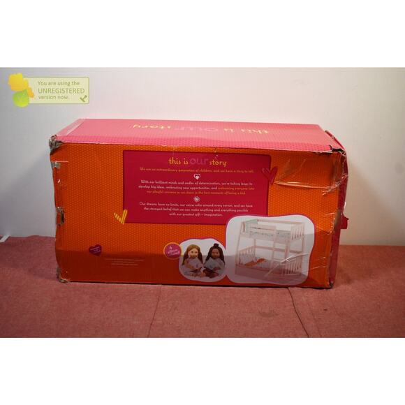Our Generation Dreams Pink Bunk Beds Accessory Set for 18" Dolls - Picture 4 of 4